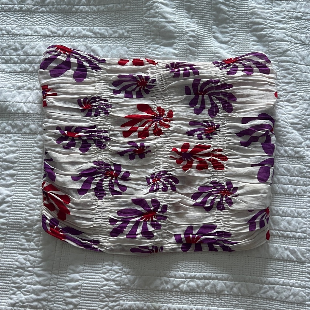 Gimaguas retro flower tube top